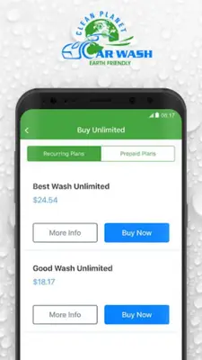 Clean Planet Car Wash android App screenshot 2